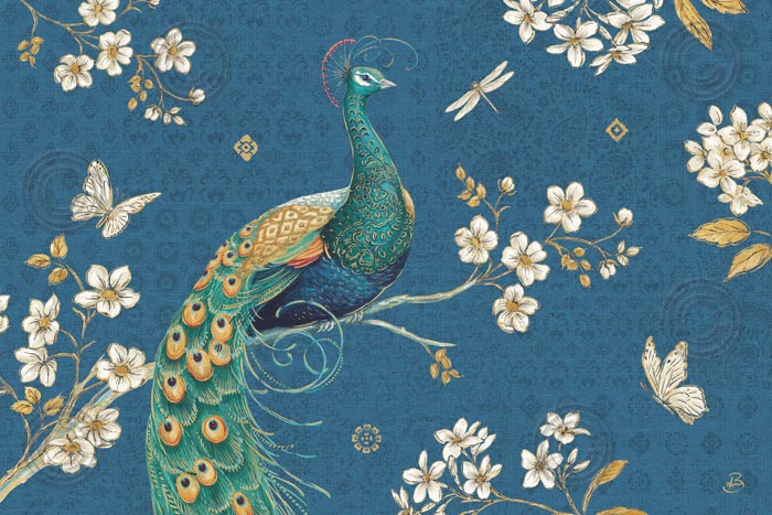 Ornate Peacock III