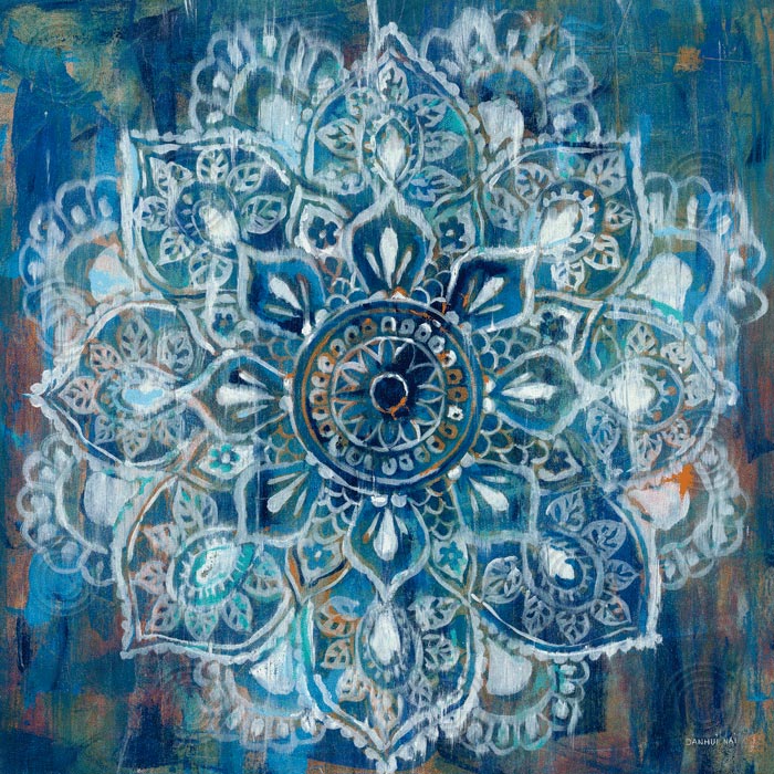 Mandala in Blue II