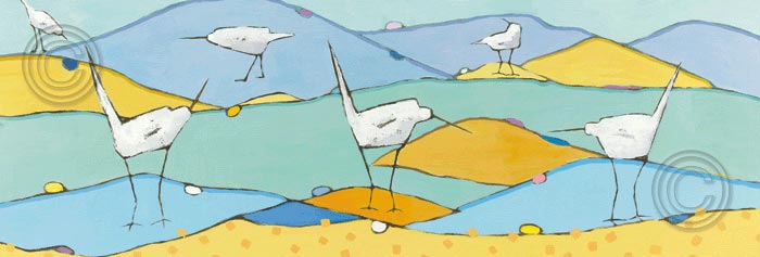Marsh Egrets I