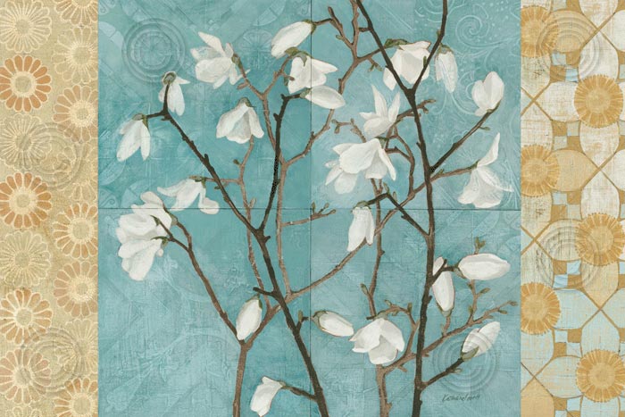 Patterned Magnolia Branch